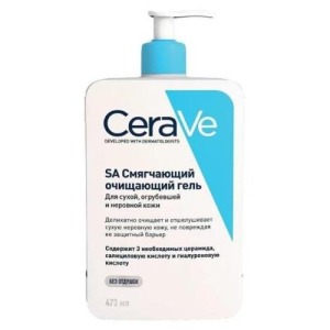 Цераве sa гель 473мл смягч/очищ д/сухой/огруб/неровн кожи