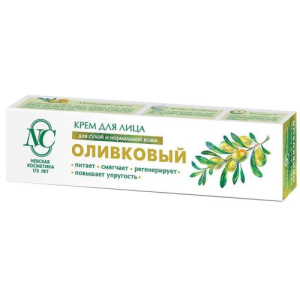 Невская косметика крем для лица 40мл оливковый д/сух норм кожи