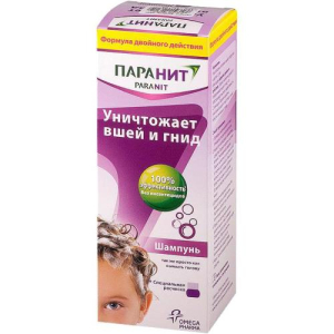 Паранит шампунь 200мл с расческой