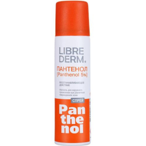 Либридерм пантенол спрей 5% 58мл восстан.
