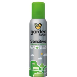 Гардекс фэмили аэрозоль-репеллент 150мл сенситив от комаров