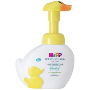 Хипп бебисанфт пенка 250мл д/лица и рук д/чувст. кожи уточка