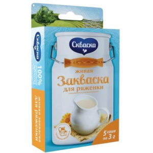 Скваска закваска д/пригот. ряженки 3г.n5 Скваска закваска д/пригот. ряженки 3г.n5