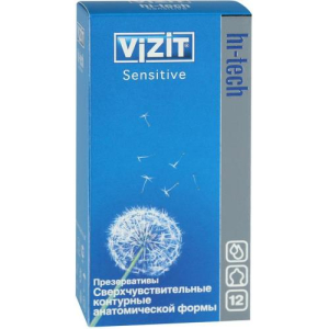 Визит hi-tech презервативы №12 сенситив сверхчувст