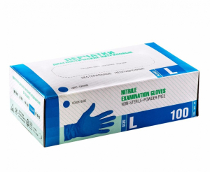 Сф гловес перчатки диагностические нитриловые нестерильные неопудренные №50пар р.s синий