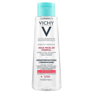 Виши пюр термаль мицеллярная вода с минералами для чувствительной кожи 200 мл