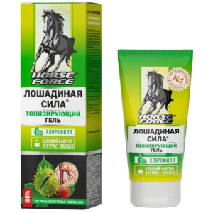 Лошадиная сила гель 125мл с конским каштаном и пиявкой тонизир