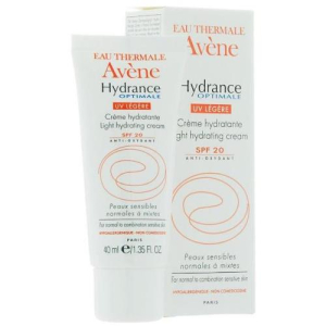 Авен гидранс оптималь крем для лица 40мл uv лежер увлажняющ. защитн. д/норм. и смеш. кожи uv20