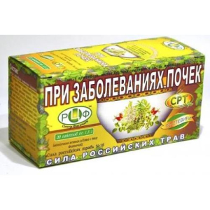 Сила российских трав №18 фиточай 1,5г №20 при заболеваниях почек