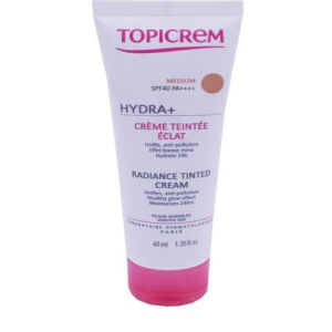 Топикрем крем для лица 40мл тональн. эффект сияния медиум