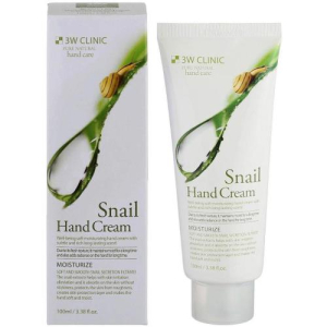 3w клиник крем для рук 100мл увлажн. муцин улитки