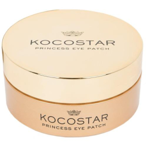Кокостар патчи для кожи вокруг глаз №60 (30 пар) золото princess eye patch gold