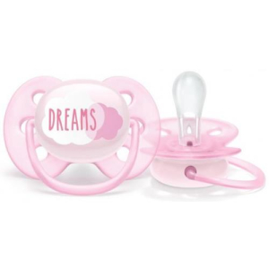 Авент ультра софт пустышка силиконовая №1 0-6мес д/девоч. /арт. scf527/01/