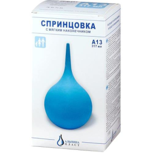 Альпина пласт спринцовка пвх №13а мягк након 317мл