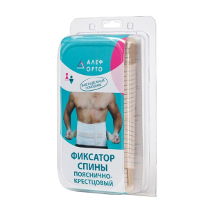 Алеф фиксатор спины пояснично-крестцовый р.xl