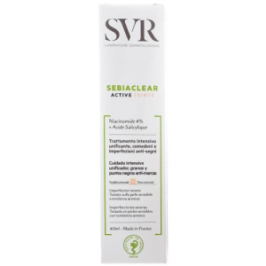 Свр себиаклир актив крем-уход 40мл универсальный тон
