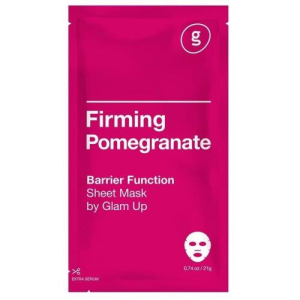 Глам ап маска для лица тканевая 21г с экстр граната укрепл