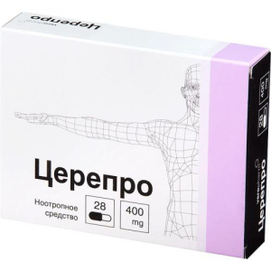 Церепро капсулы 400мг №28/верофарм