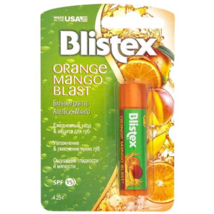 Блистекс бальзам для губ 4,25г апельсин + манго