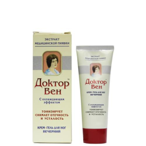 Доктор вен гель д/ног вечерний охлажд.эфф. 75мл.