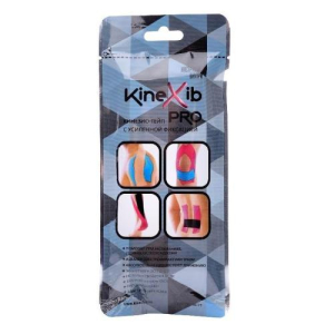 Кинексиб про лента кинезиологическая кинезио-тейп 1мх5см. оранж.