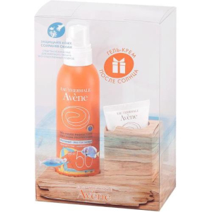 Авен сан набор (спрей с/защ. spf50 +  200мл +  крем-гель п/загара 50мл)