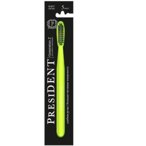 Президент дженерейшн z зубная щетка мягкая