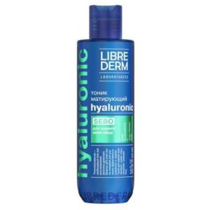 Либридерм себо тоник 200мл гиалурон матир для жирной кожи