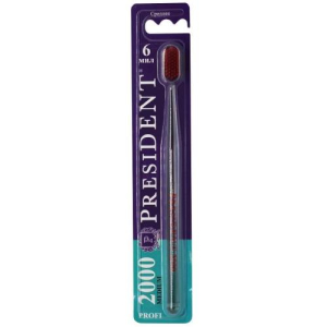 Президент профи зубная щетка 2000 средняя