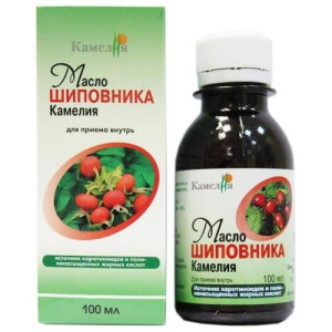 Масло шиповника 100мл. /камелия/бад
