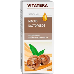 Витатека масло косметическое 30мл касторовое  [vitateka]