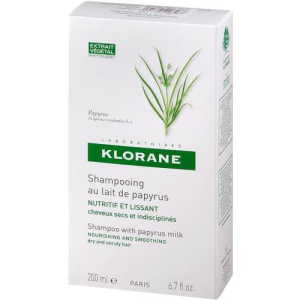 Клоран шампунь молочко папируса разглаж. 200мл. [klorane]