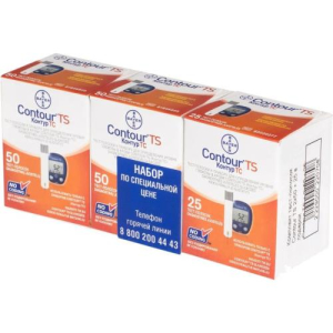 Контур тс тест-полоска №50х2 + №25