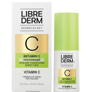 Либридерм витамин с крем для кожи вокруг глаз 15мл укрепляющ.