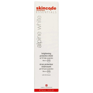 Скинкод крем 30мл осветляющий защитный spf 50 +