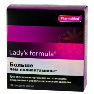 Леди-с формула капсулы №30 больше чем поливитамины