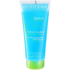 Биодерма себиум гель очищающий 200мл [bioderma]