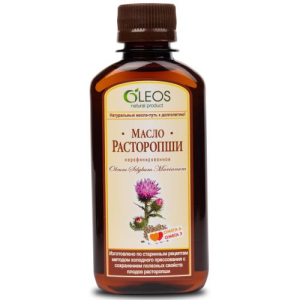 Олеос масло для внутреннего применения 200мл расторопши