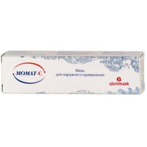 Момейд-с мазь для наружного применения 0.1% + 5% 15г