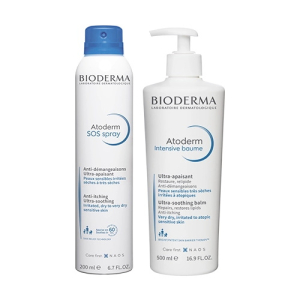 Биодерма атодерм интенсив набор для тела бальзам 200мл + масло д/душа 100мл)