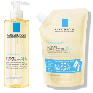 Ля рош-позе липикар набор (масло ар + 100мл + бальзам ар + м 400мл)