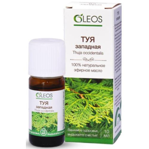 Олеос масло эфирное 10мл туя западная