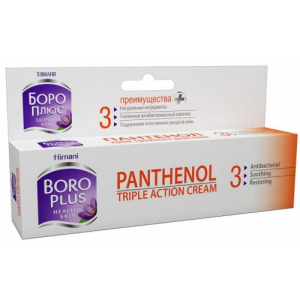 Боро плюс пантенол крем для тела 60мл тройного действия