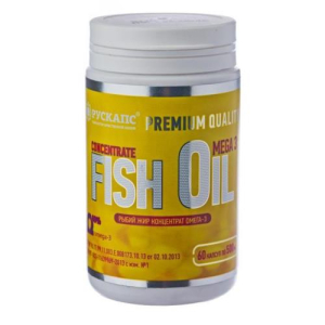 Рыбий жир концентрат омега-3 омегадети капсулы 500мг №60