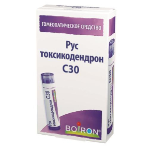 Рус токсикодендрон c30 гранулы гомеопатические 4г монокомп Рус токсикодендрон c30 гранулы гомеопатические 4г монокомп