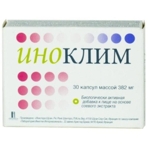 Иноклим капсулы 382мг №30 Иноклим капсулы 382мг №30