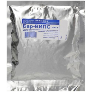 Бар-випс порошок для приготовления суспензии для приема внутрь 240г №40