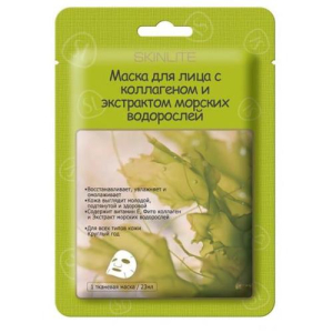 Скинлайт-229 маска д/лица коллаген морск. водоросли 23мл. №1 [skinlite]