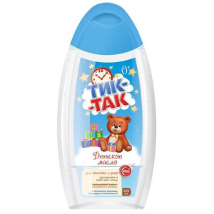 Тик-так масло для массажа и ухода  250мл. детске 0+