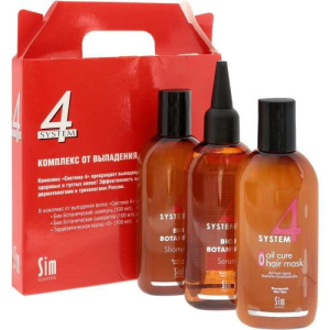 Сим система 4 комплекс набор мини (шампунь 100мл + маска 100мл + сыворотка 100мл)